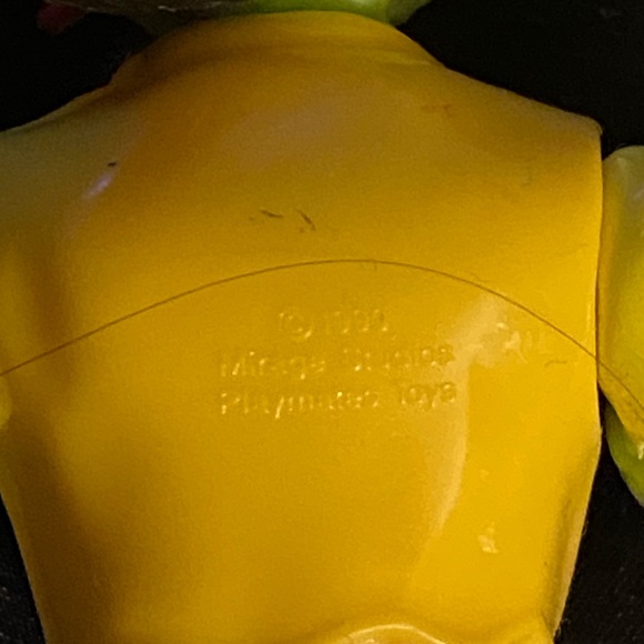 1990 TMNT Mondo Gecko Teenage Mutant Ninja Turtles Playmates Vintage Figure Toy - Picture 3 of 3